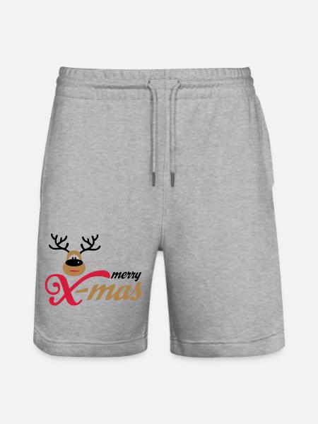 Noël - Short de jogging bio TRAINER Stanley/Stella unisexe - gris chiné