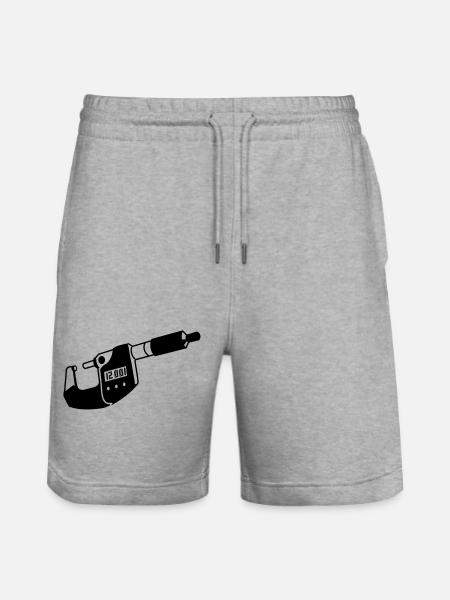 buegelmessschraube - Stanley/Stella Trainer Unisex Organic Jogging Shorts - heather grey