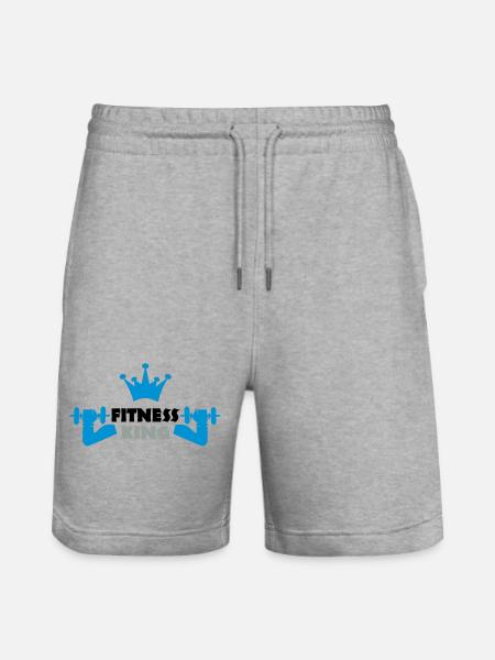 sportif - Short de jogging bio TRAINER Stanley/Stella unisexe - gris chiné