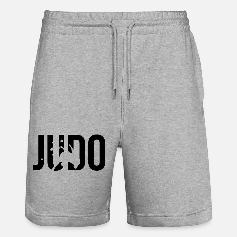 judo - Short de jogging bio TRAINER Stanley/Stella unisexe - gris chiné
