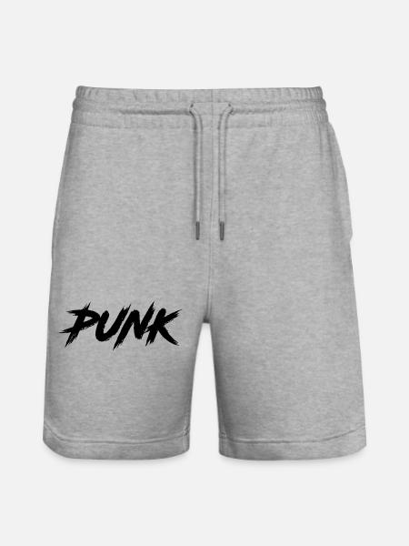 PUNK - Short de jogging bio TRAINER Stanley/Stella unisexe - gris chiné