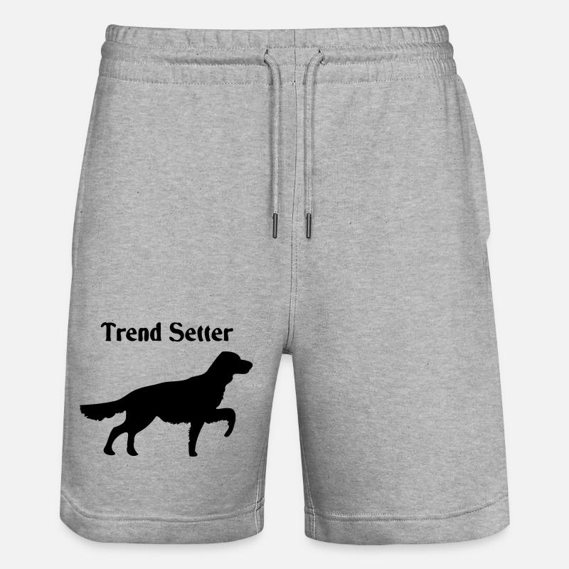 Trend Setter - Short de jogging bio TRAINER Stanley/Stella unisexe - gris chiné