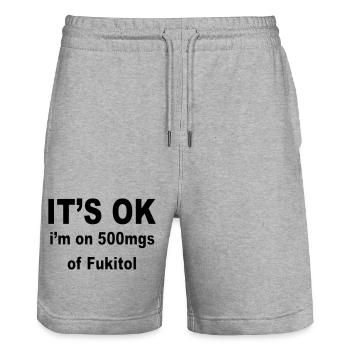 It's okay, I use 500 mg fukitol. Humor * - Stanley/Stella Trainer Unisex Organic Jogging Shorts - heather grey - Front - Nik (191cm) & Marisol (170cm)