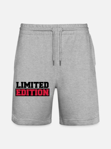 Limited Edition - Stanley/Stella Trainer Unisex Organic Jogging Shorts - heather grey