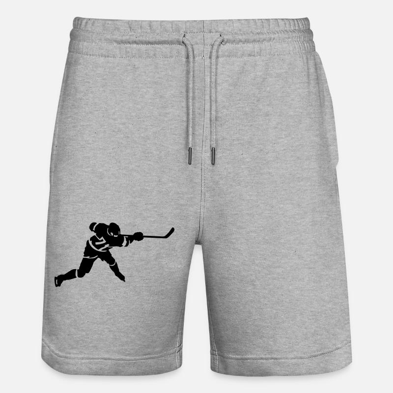 Hockey - Short de jogging bio TRAINER Stanley/Stella unisexe - gris chiné