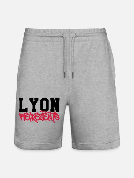Lyon Représente - Short de jogging bio TRAINER Stanley/Stella unisexe - gris chiné