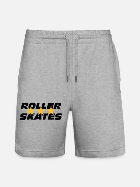 Roller Skates - Short de jogging bio TRAINER Stanley/Stella unisexe - gris chiné