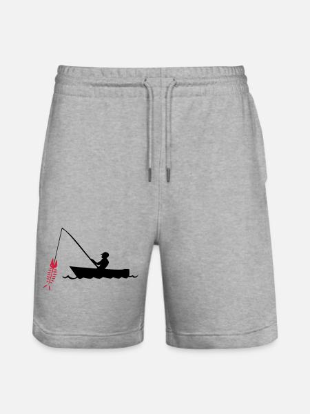pêcheur - Short de jogging bio TRAINER Stanley/Stella unisexe - gris chiné