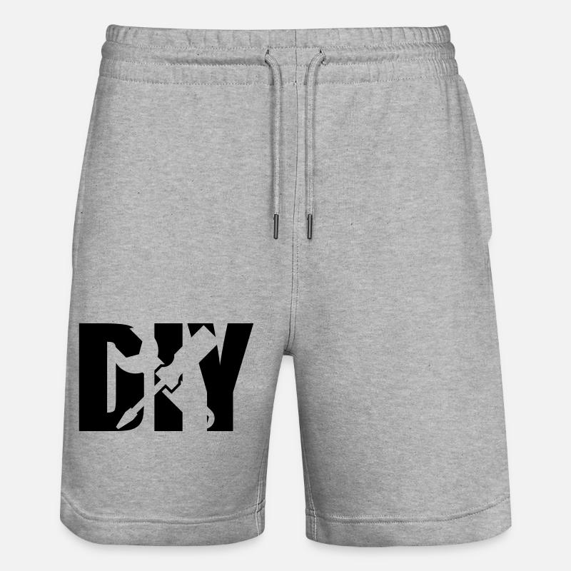 DIY - Short de jogging bio TRAINER Stanley/Stella unisexe - gris chiné