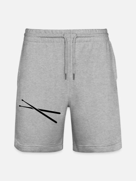 drums - Short de jogging bio TRAINER Stanley/Stella unisexe - gris chiné