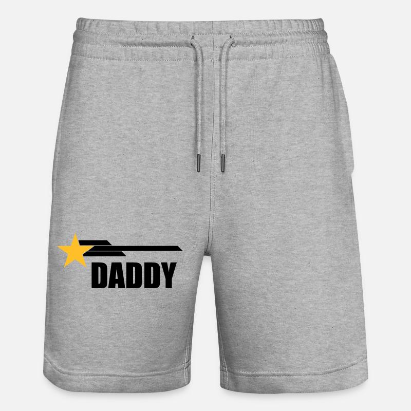 Daddy - Short de jogging bio TRAINER Stanley/Stella unisexe - gris chiné