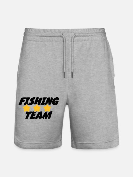 Fishing Team - Short de jogging bio TRAINER Stanley/Stella unisexe - gris chiné
