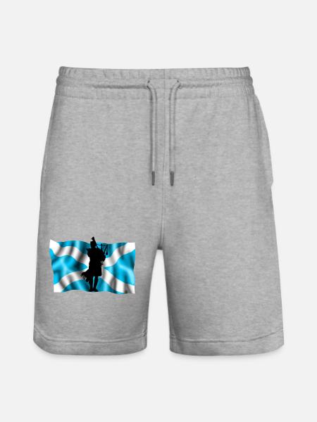 ecosse - Short de jogging bio TRAINER Stanley/Stella unisexe - gris chiné
