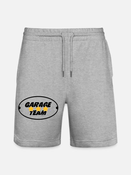 Garage Team - Short de jogging bio TRAINER Stanley/Stella unisexe - gris chiné