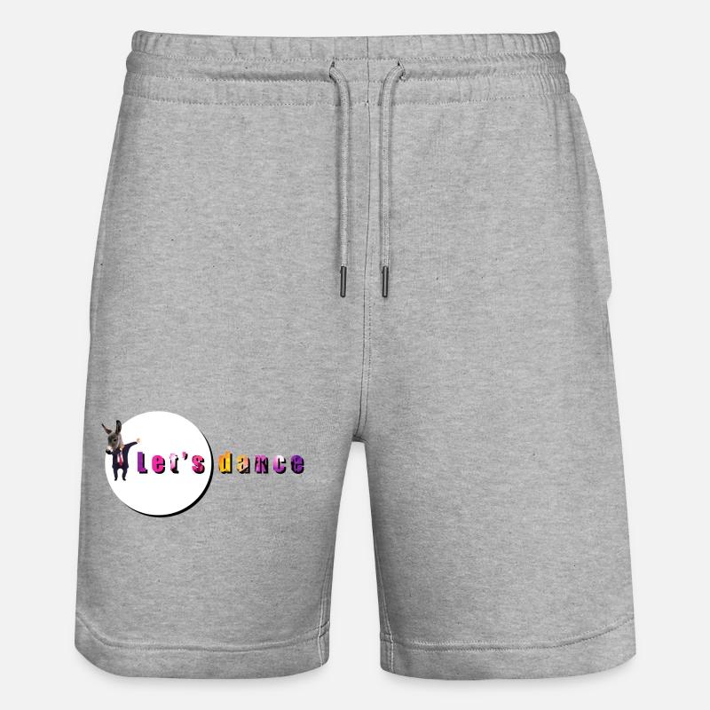 dansons - Short de jogging bio TRAINER Stanley/Stella unisexe - gris chiné