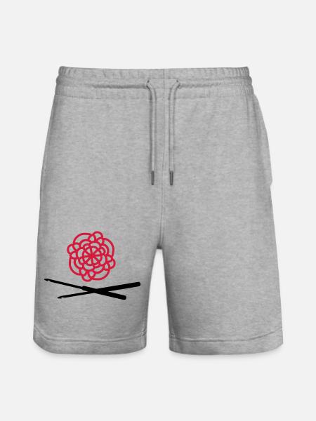 crochet - Short de jogging bio TRAINER Stanley/Stella unisexe - gris chiné
