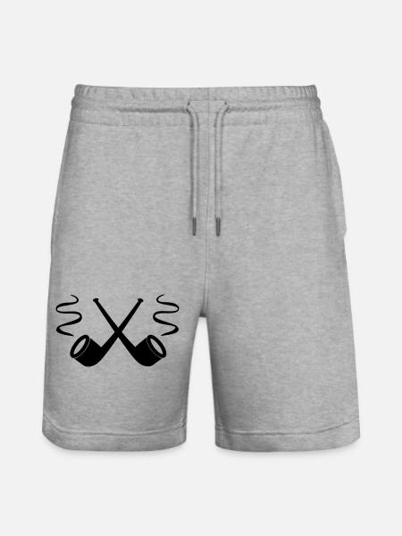 tuyau - Short de jogging bio TRAINER Stanley/Stella unisexe - gris chiné