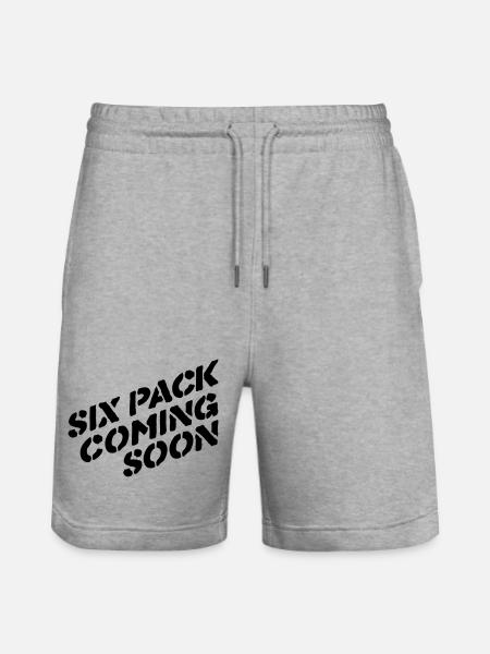 sixpack - Short de jogging bio TRAINER Stanley/Stella unisexe - gris chiné