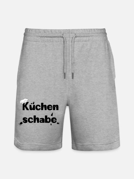küchenschabe - Stanley/Stella Unisex Bio Joggingshorts Trainer  - Grau meliert