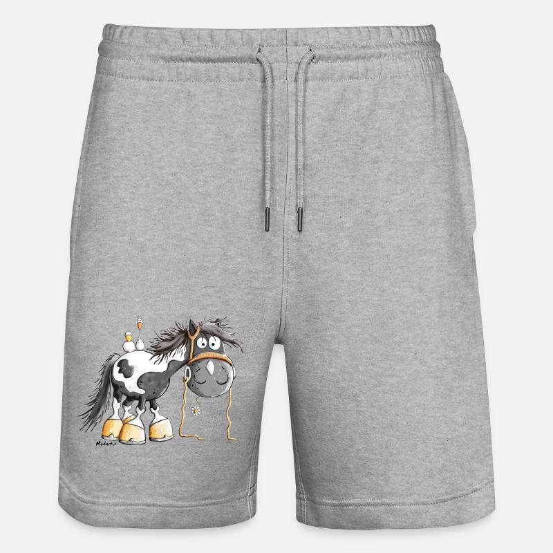 Mignon Pinto - Short de jogging bio TRAINER Stanley/Stella unisexe - gris chiné