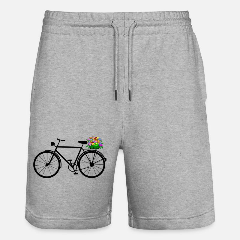 vélo - Short de jogging bio TRAINER Stanley/Stella unisexe - gris chiné