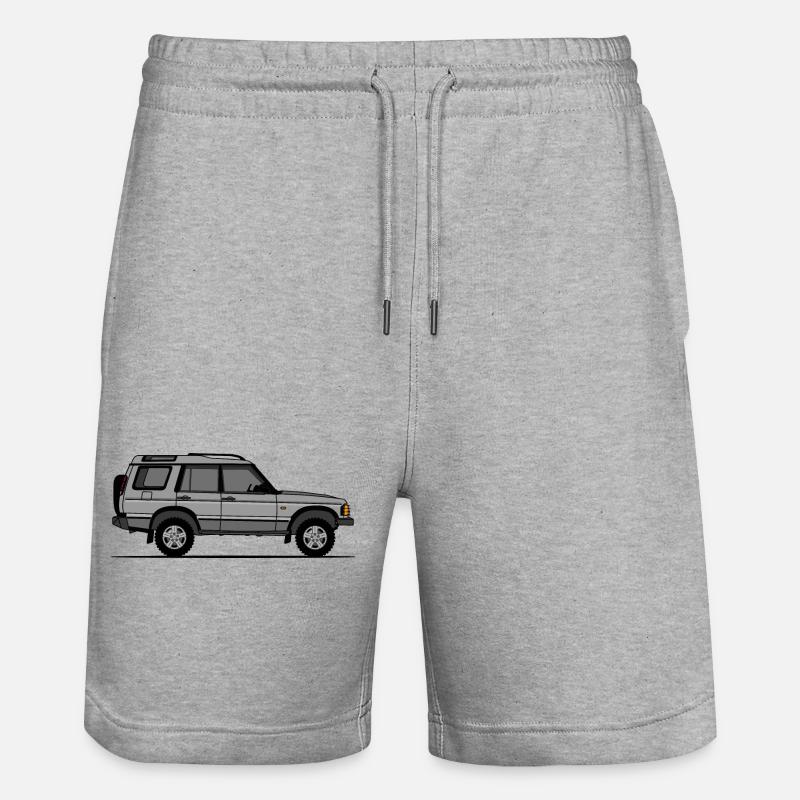 Entdeckung 2 Silber - Stanley/Stella Unisex Bio Joggingshorts Trainer  - Grau meliert