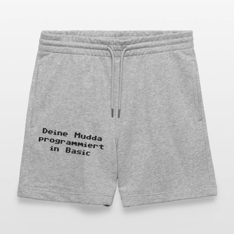 Deine Mudda programmiert in Basic Stanley/Stella Unisex Bio Joggingshorts Trainer 