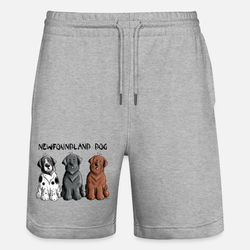 Terre-Neuve - Short de jogging bio TRAINER Stanley/Stella unisexe - gris chiné