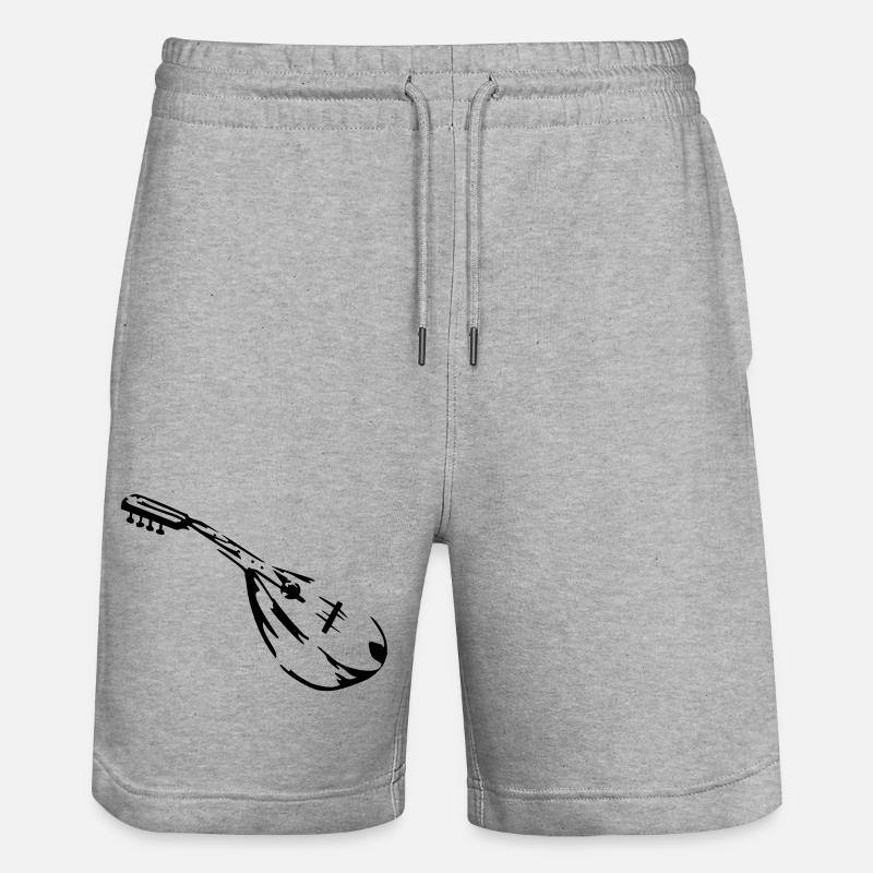 mandoline - Short de jogging bio TRAINER Stanley/Stella unisexe - gris chiné