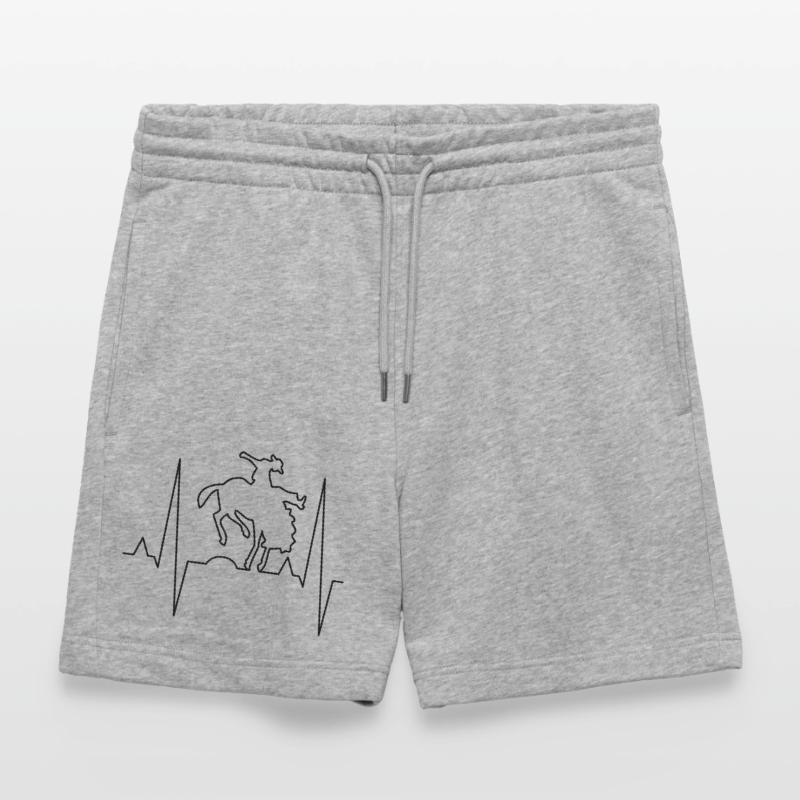 Conception d’impression de cavalier de rodéo Short de jogging bio TRAINER Stanley/Stella unisexe