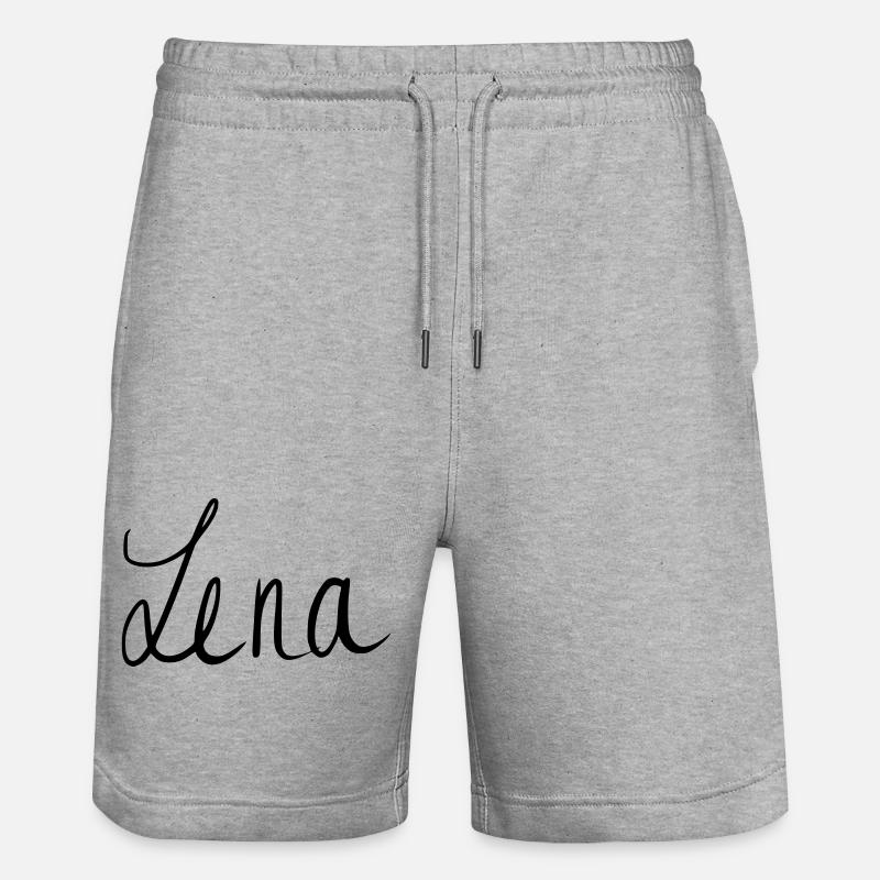 Lena - Stanley/Stella Unisex Bio Joggingshorts Trainer  - Grau meliert