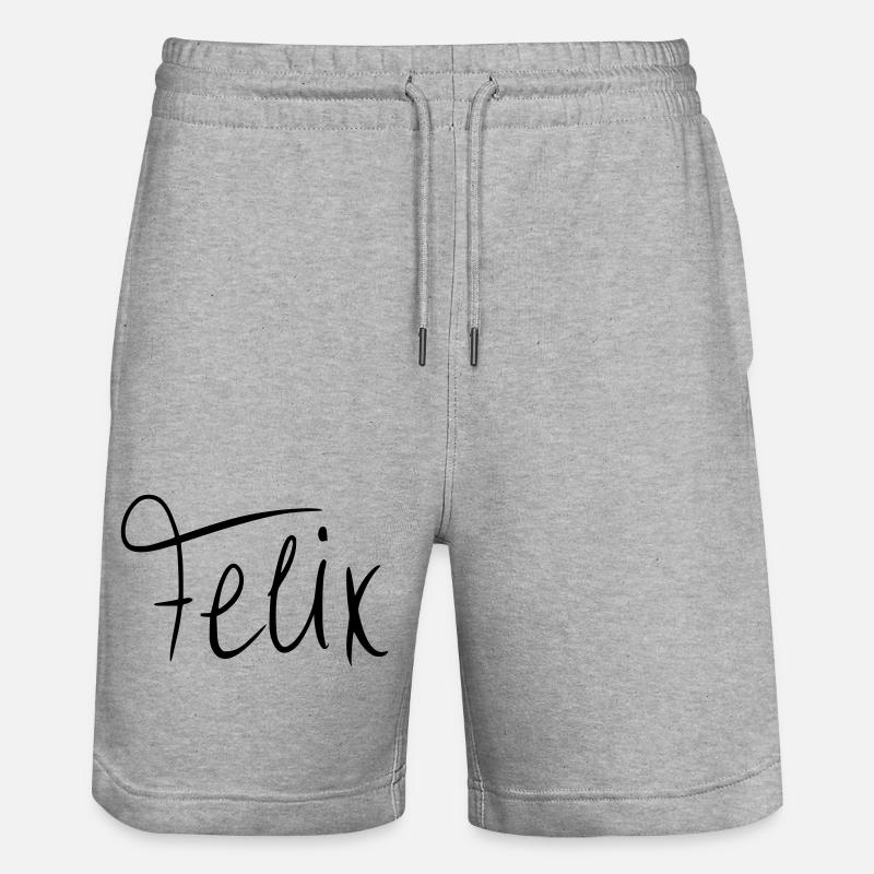 Felix - Short de jogging bio TRAINER Stanley/Stella unisexe - gris chiné