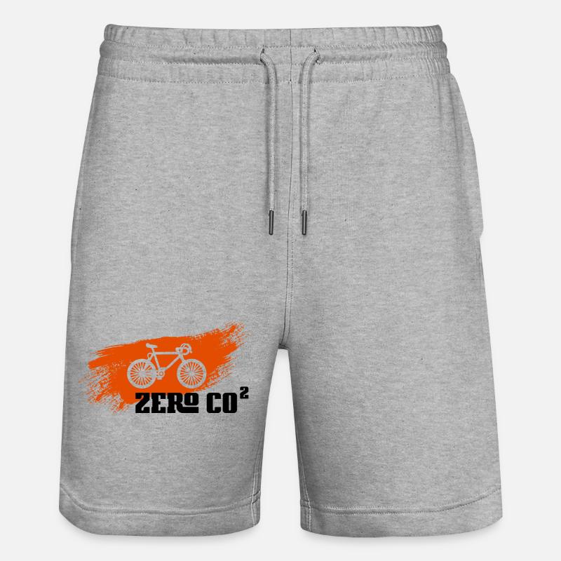 Zero CO2 - Short de jogging bio TRAINER Stanley/Stella unisexe - gris chiné