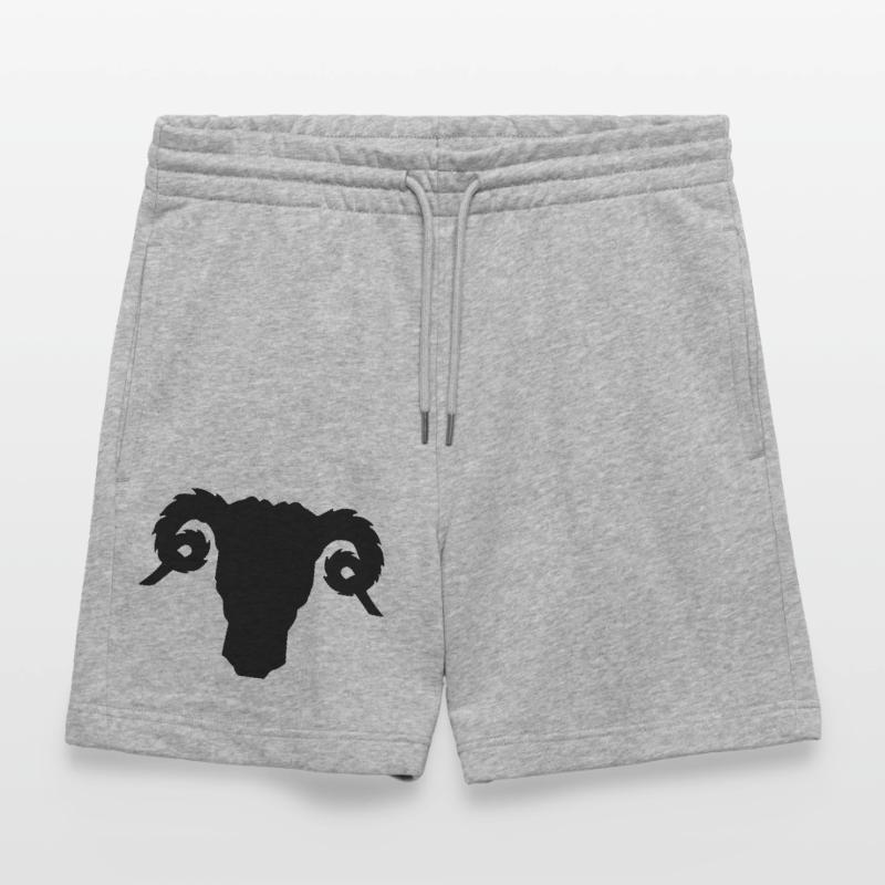 Bock- oder Rammkopfschattenbild Stanley/Stella Unisex Bio Joggingshorts Trainer 