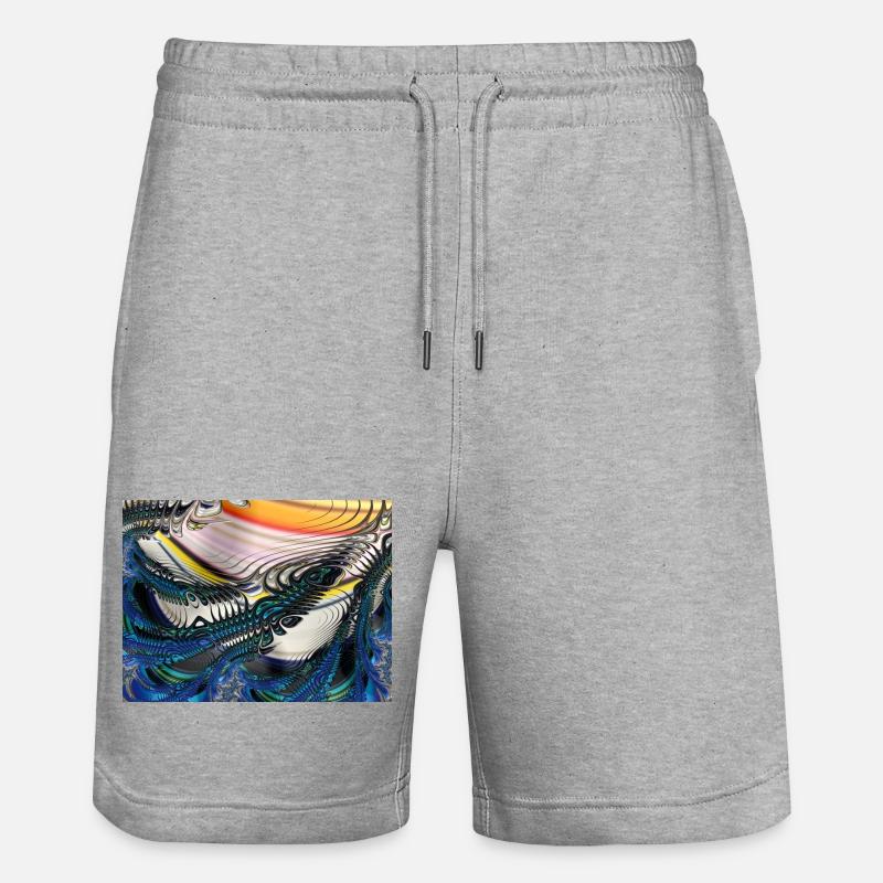 image - Short de jogging bio TRAINER Stanley/Stella unisexe - gris chiné