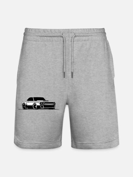 Challenger SRT Hellcat - Short de jogging bio TRAINER Stanley/Stella unisexe - gris chiné