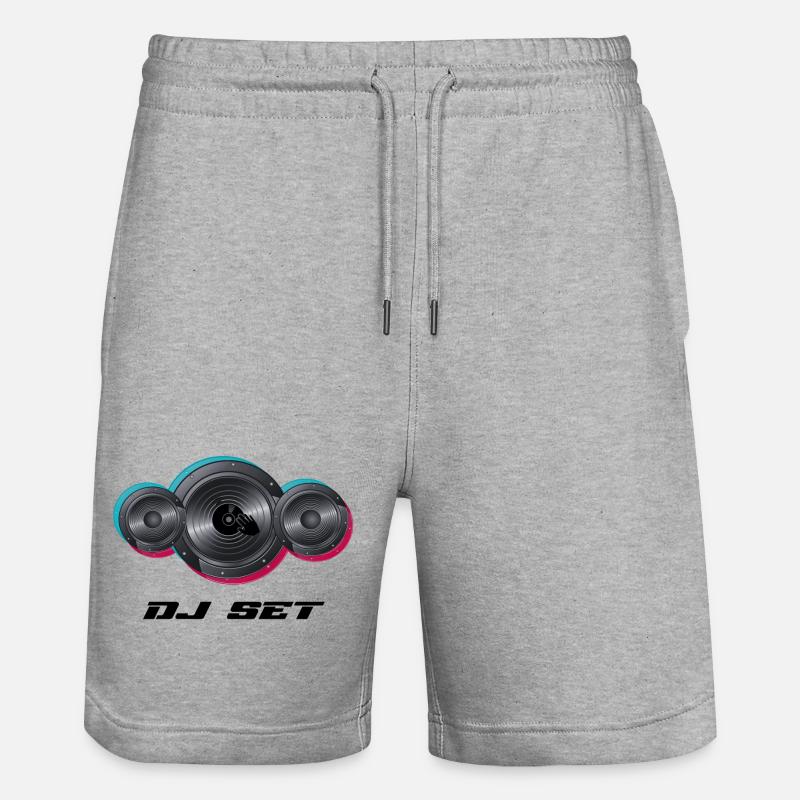DJ - Short de jogging bio TRAINER Stanley/Stella unisexe - gris chiné