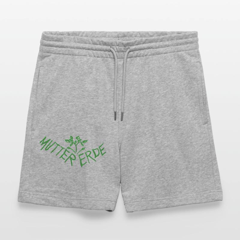 Mutter Erde - Schuetze Mutter Erde Stanley/Stella Unisex Bio Joggingshorts Trainer 