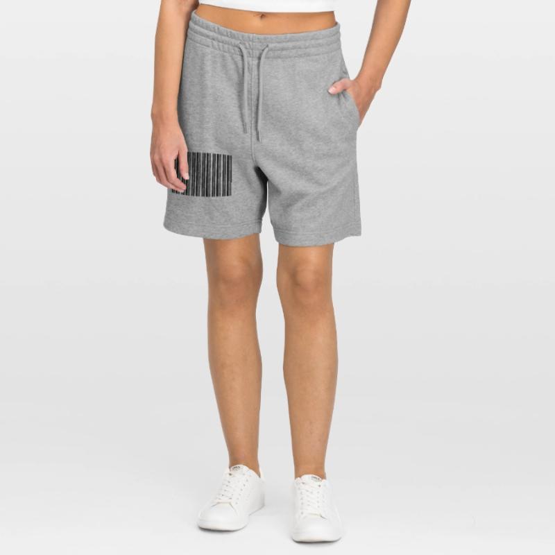 Conception de technologies informatiques pour nerds de code-barres Short de jogging bio TRAINER Stanley/Stella unisexe