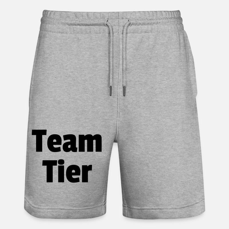 Équipe Animal - Short de jogging bio TRAINER Stanley/Stella unisexe - gris chiné