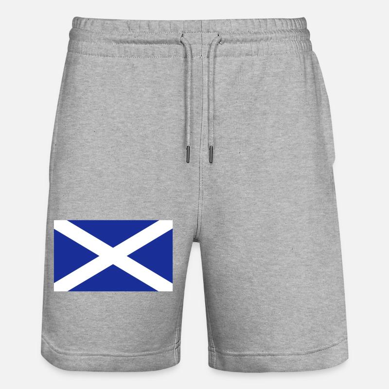 Indicateur d’Ecosse - Short de jogging bio TRAINER Stanley/Stella unisexe - gris chiné