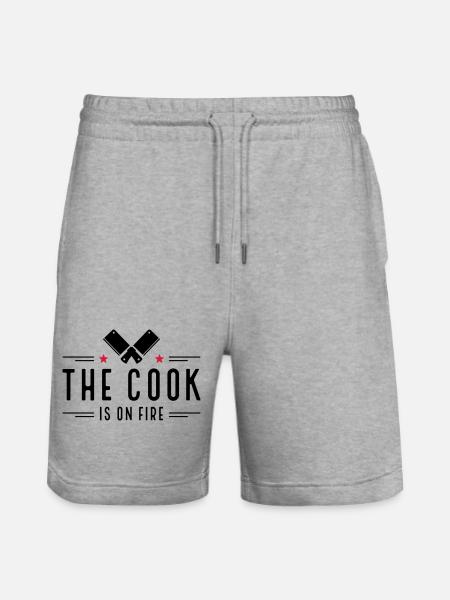 Cuire - Short de jogging bio TRAINER Stanley/Stella unisexe - gris chiné