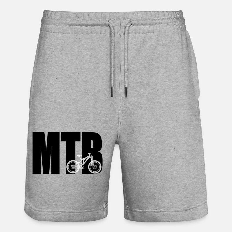 MTB - Short de jogging bio TRAINER Stanley/Stella unisexe - gris chiné