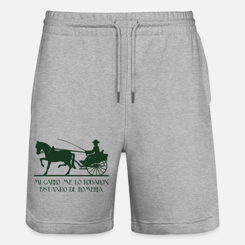 Mon chariot - Short de jogging bio TRAINER Stanley/Stella unisexe - gris chiné