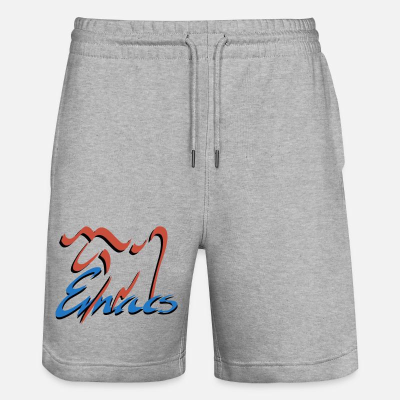 Emacs Programmierung Linux - Stanley/Stella Unisex Bio Joggingshorts Trainer - Grau meliert