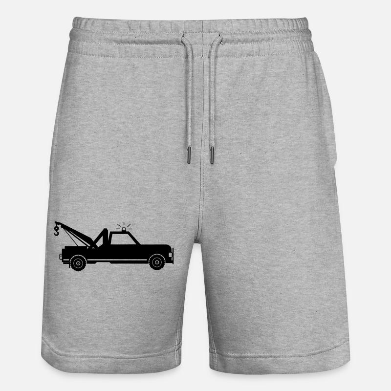 Dépanneuse - Short de jogging bio TRAINER Stanley/Stella unisexe - gris chiné