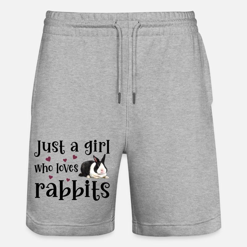 Lapin Lapin - Short de jogging bio TRAINER Stanley/Stella unisexe - gris chiné