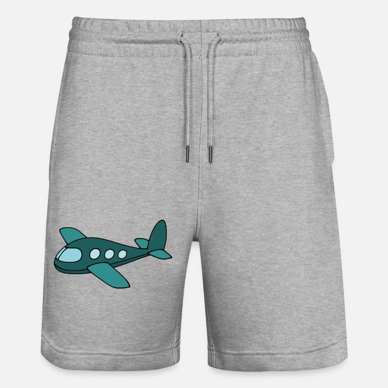 Avion - Short de jogging bio TRAINER Stanley/Stella unisexe - gris chiné