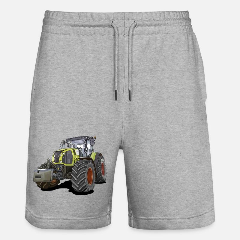 Tracteur Géant - Short de jogging bio TRAINER Stanley/Stella unisexe - gris chiné