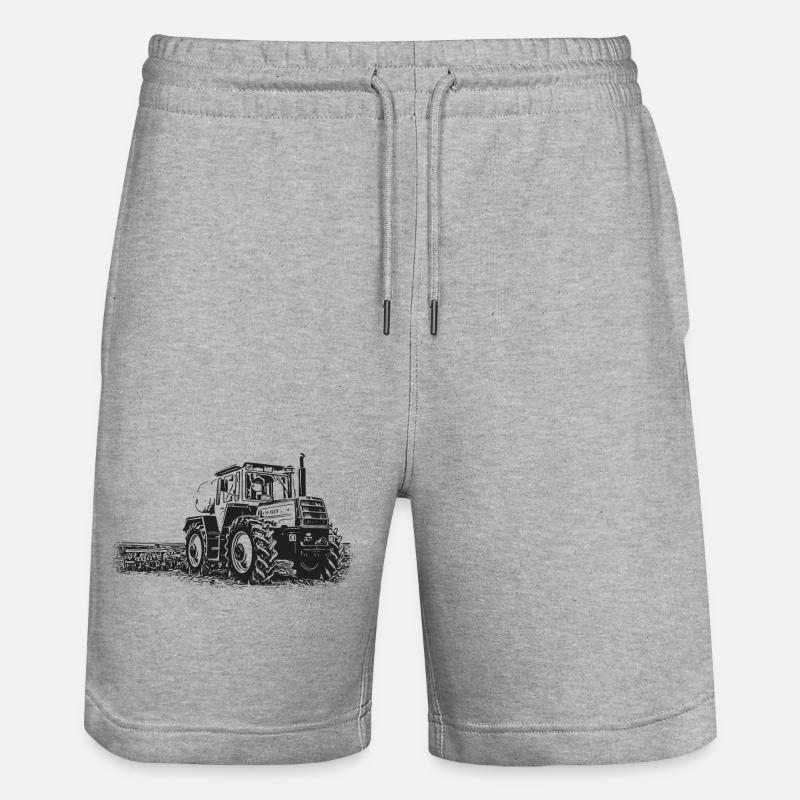 MB trac 1500 | Tracteur - Short de jogging bio TRAINER Stanley/Stella unisexe - gris chiné
